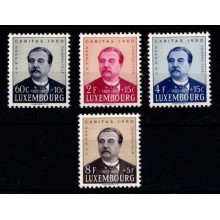 1950 - Luxembourg - AFA 463-66 - Frimærker - Caritas - Komplet sæt - Postfrisk.